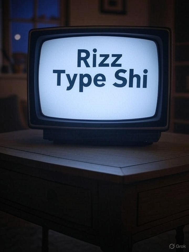 Rizz Type Shi on TV 4